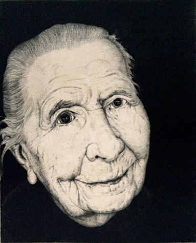 2005 - Smiling Woman (black, sepia)