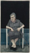 En gammel kone med stokk - Koldnal 2001 - 2013